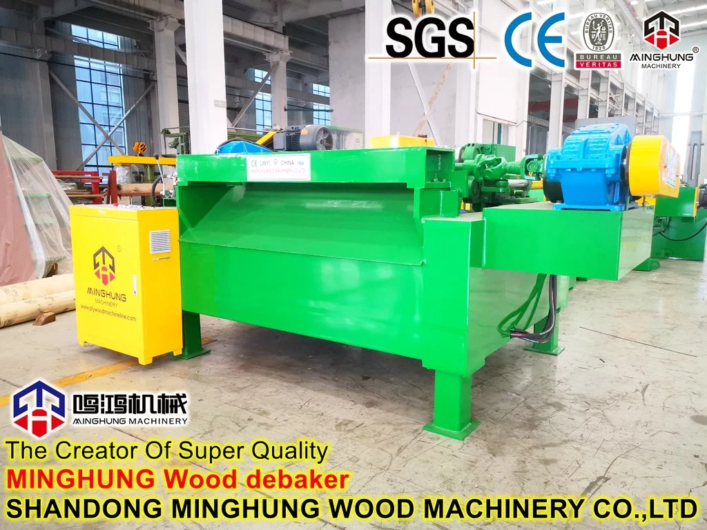 Wood Log Debarker for Veneer Production Line