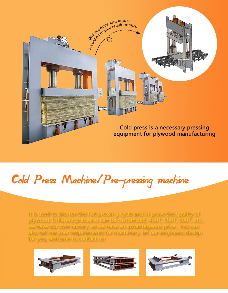 Hydraulic Cold Press Machine for Plywood Machine