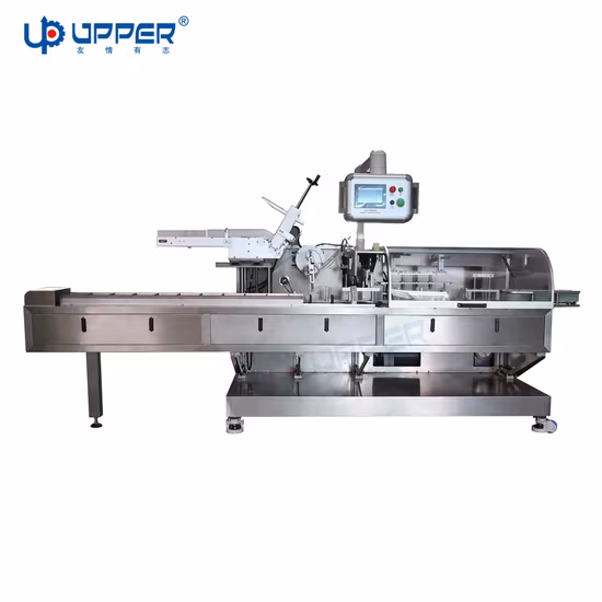 Linha automática de embalagem de caixa de papelão para saquinho de café