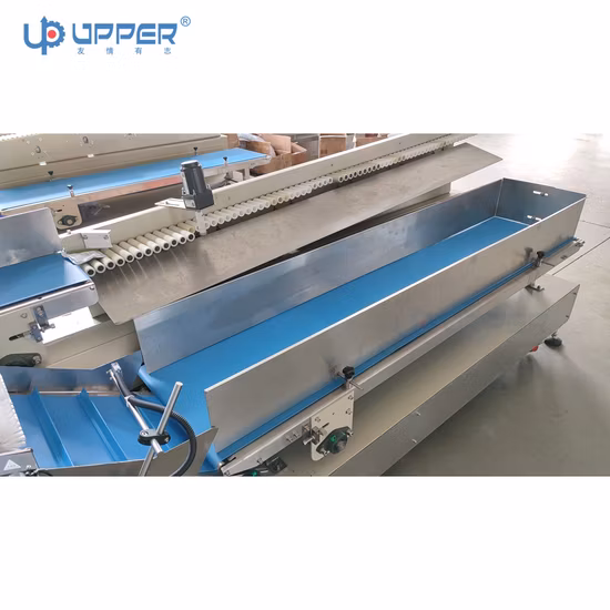 Linha de classificação automática de embalagem de caixa de papelão para saco de lanche